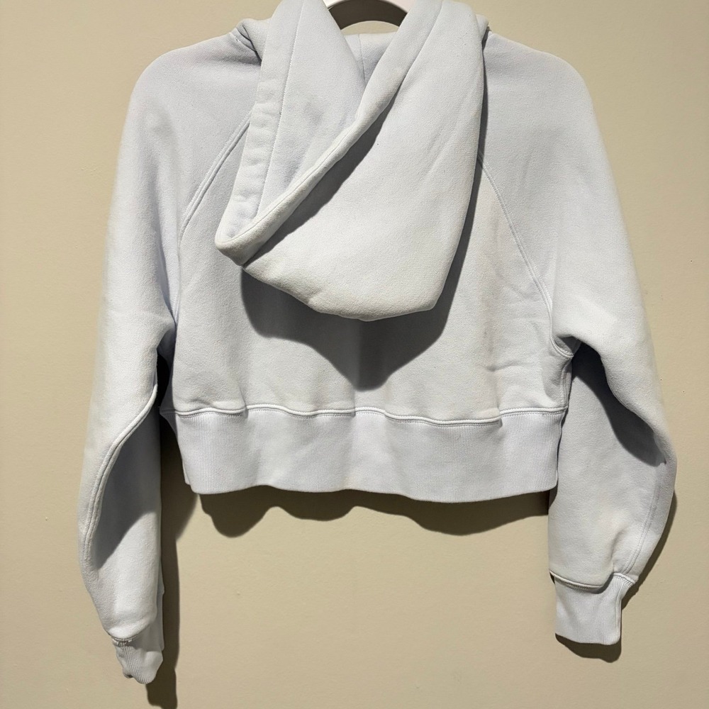 Abercrombie Cropped light blue hoodie - Picture 7 of 7
